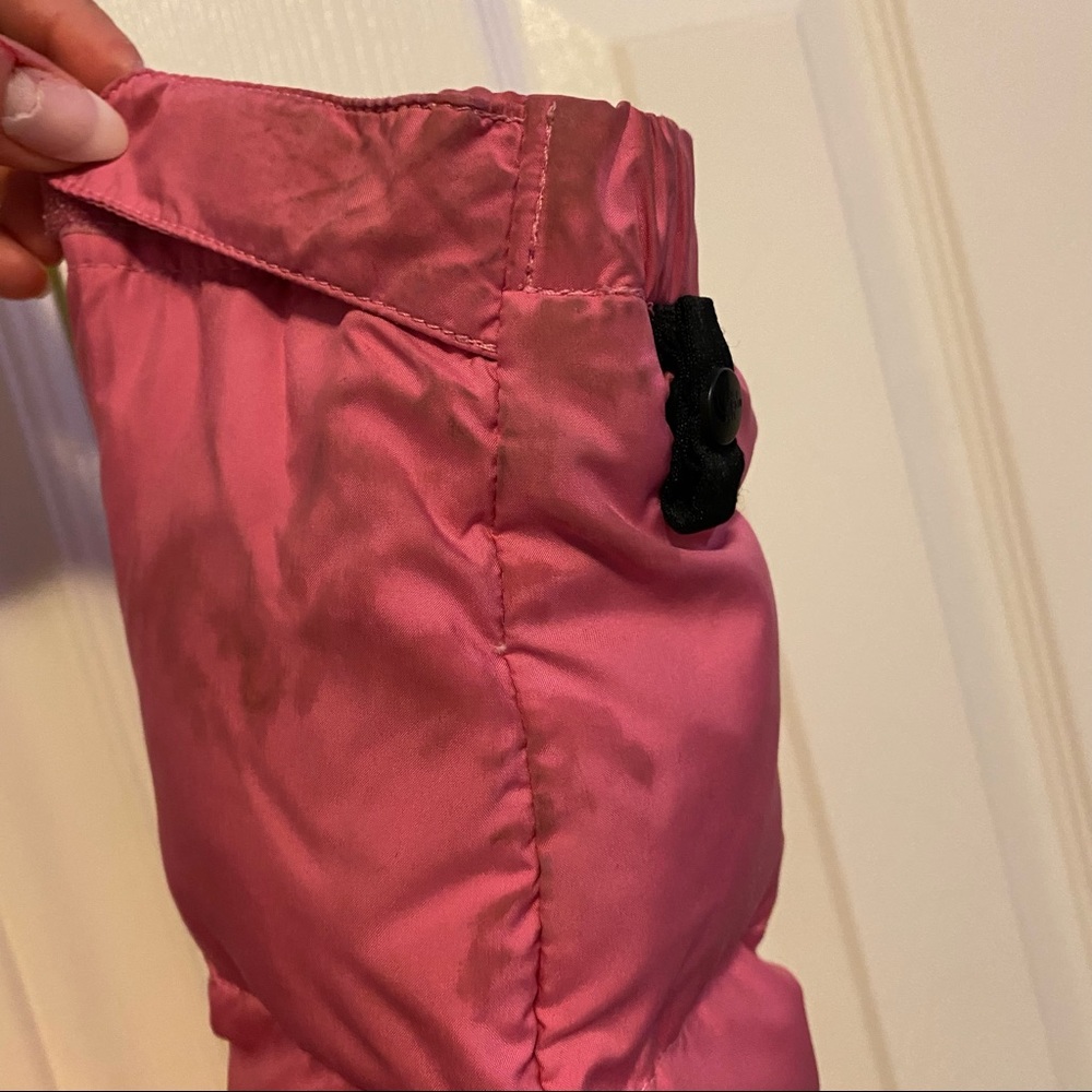The North Face Womens Nuptse Pink and Black 700 Puffer - Picture 7 of 16